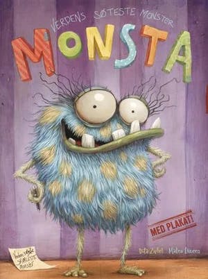 Omslag: "Monsta : verdens søteste monster" av Dita Zipfel