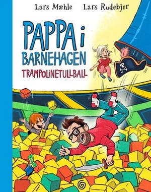 Omslag: "Trampolinetullball" av Lars Mæhle