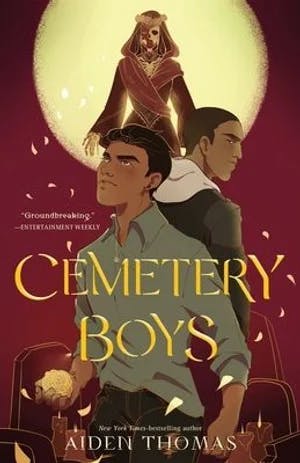 Omslag: "Cemetery boys" av Aiden Thomas