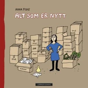 Omslag: "Alt som er nytt" av Anna Fiske