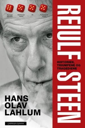 Omslag: "Reiulf Steen : historien, triumfene og tragediene" av Hans Olav Lahlum