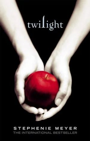 Omslag: "Twilight" av Stephenie Meyer