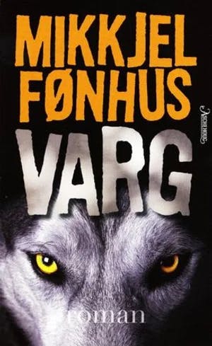 Omslag: "Varg" av Mikkjel Fønhus
