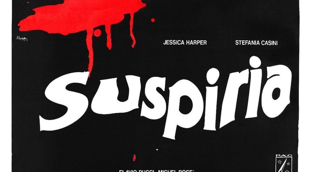Filmplakat for Suspiria 
