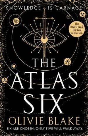 Omslag: "The Atlas six" av Olivie Blake