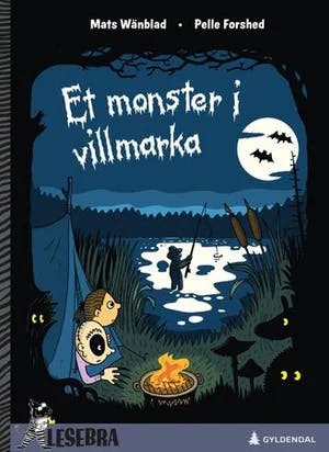 Omslag: "Et monster i villmarka" av Mats Wänblad