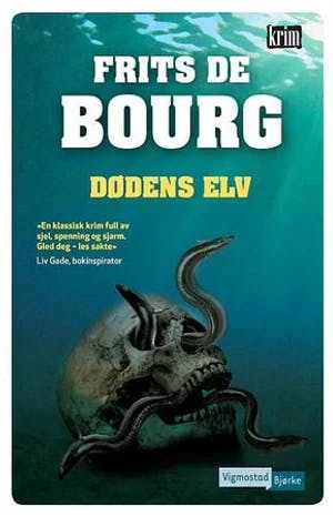 Omslag: "Dødens elv" av Frits de Bourg