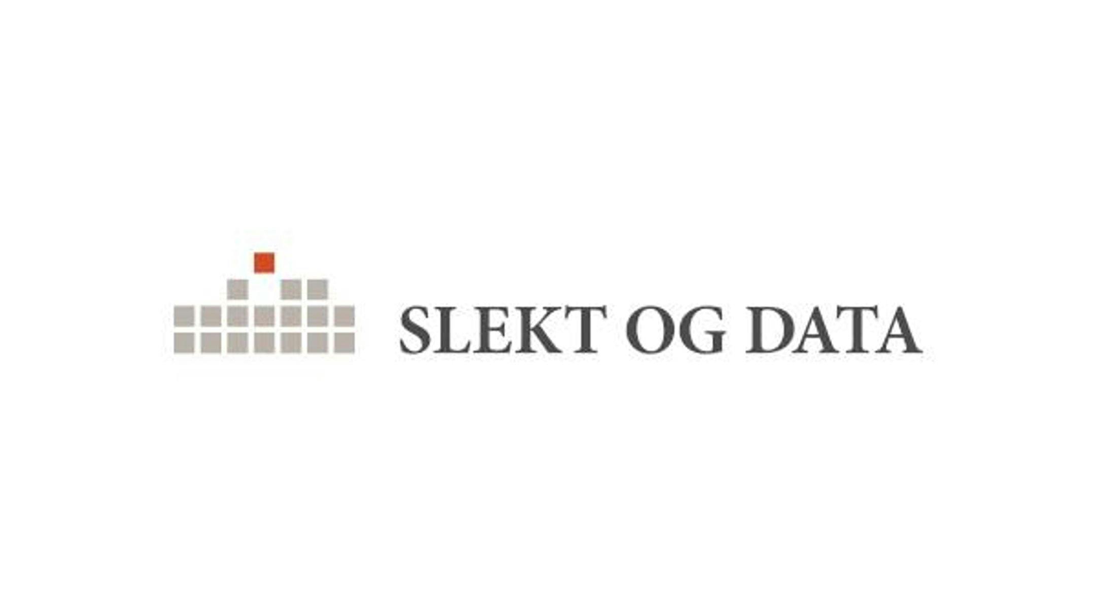 Logoen til Slekt og data