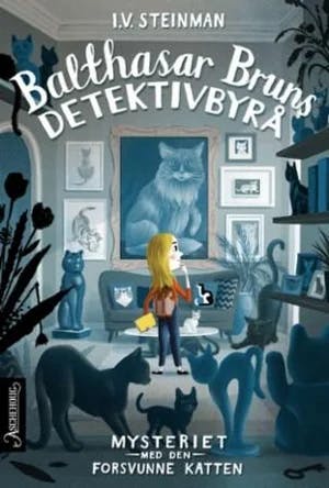 Omslag: "Mysteriet med den forsvunne katten" av Ina Vassbotn Steinman