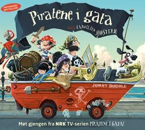Omslag: "Piratene i gata : med familien Sjøsterk" av Jonny Duddle
