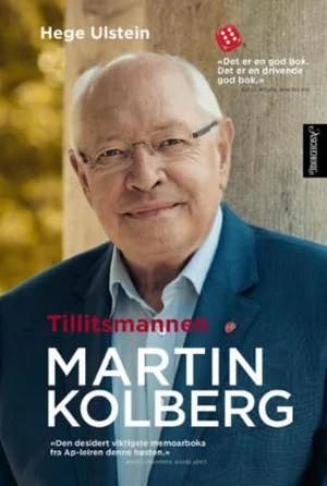 Omslag: "Tillitsmannen Martin Kolberg" av Hege Ulstein