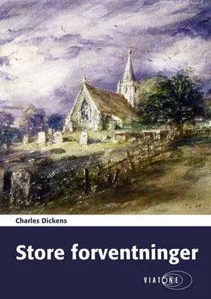 Omslag: "Store forventninger" av Charles Dickens