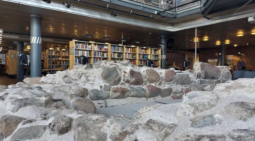 Ruiner i et biblioteket