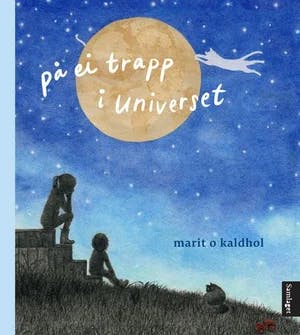 Omslag: "På ei trapp i universet : : dikt" av Marit Kaldhol