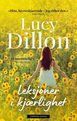 Omslag: "Leksjoner i kjærlighet" av Lucy Dillon