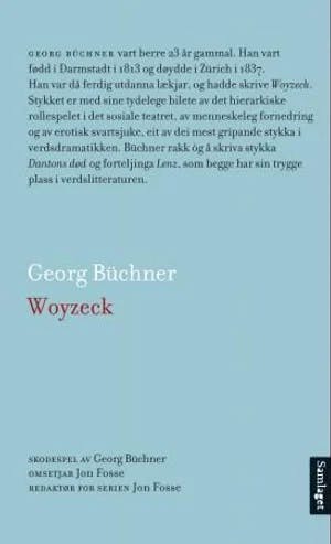Omslag: "Woyzeck" av Georg Büchner